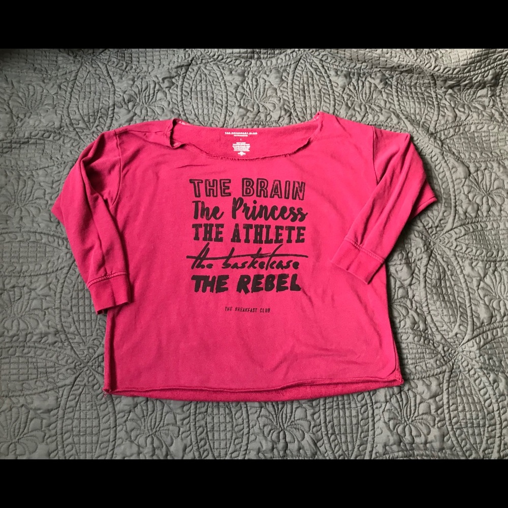 Torrid graphic rolled edge pullover